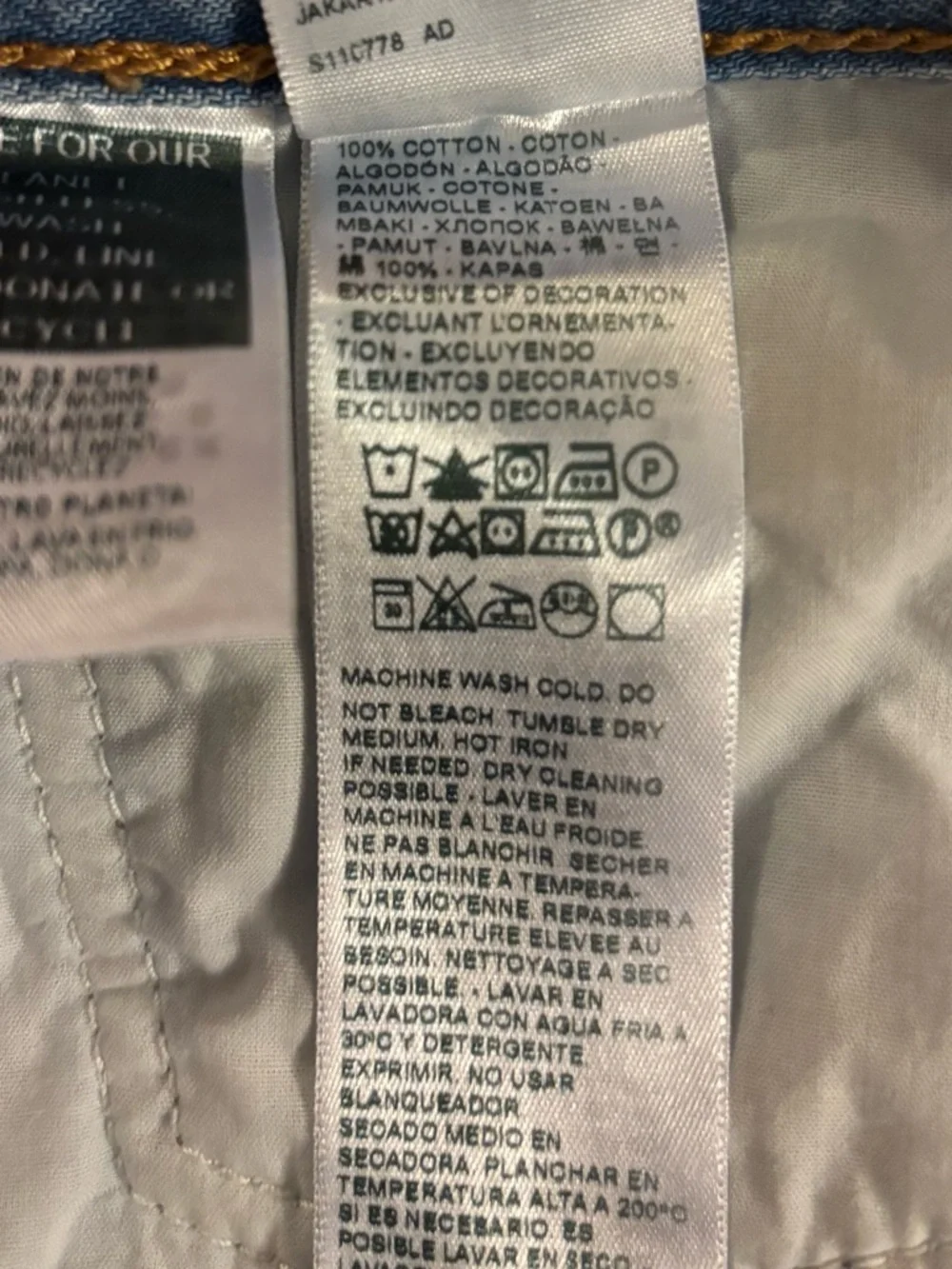 Levi's Light Wash Low Pro Straight Jeans SOLD - Picture 7 of 7